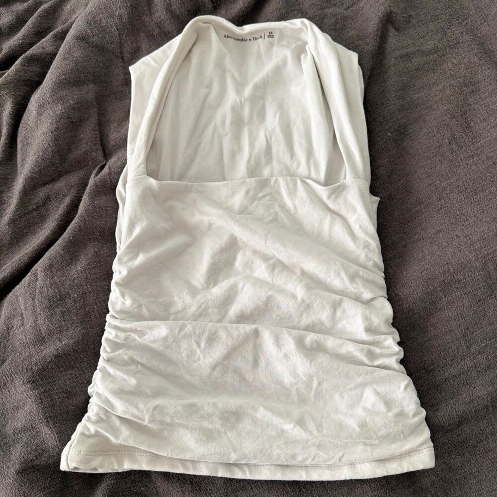 Abercrombie-fitch Women's White Crop-top